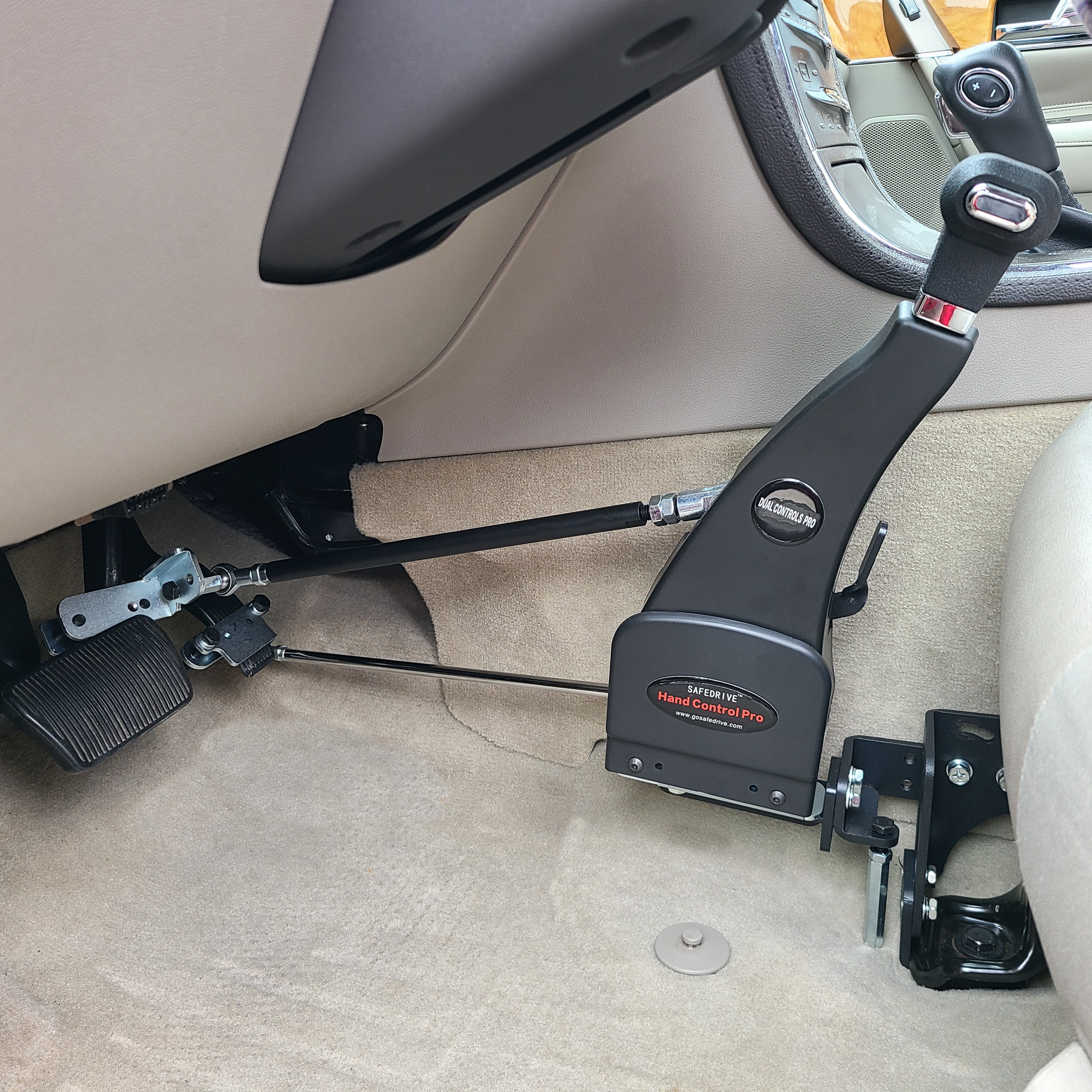 SAFEDRIVE Hand Control Pro – Give Them a Brake Right Hand Drive Controls