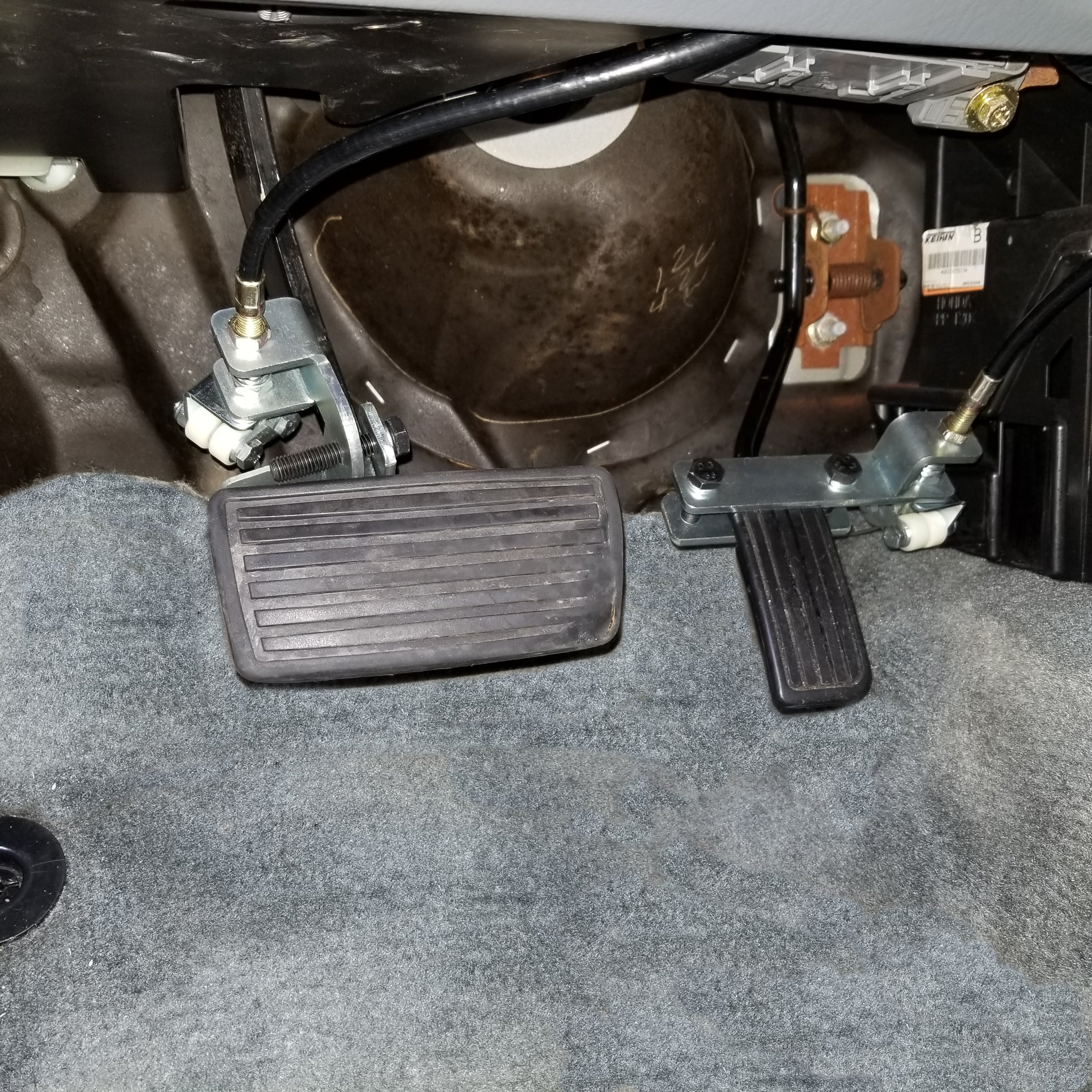 safety pedal SAFEDRIVE Pro Plus Driver Education or Postal Carrier Brake and Gas