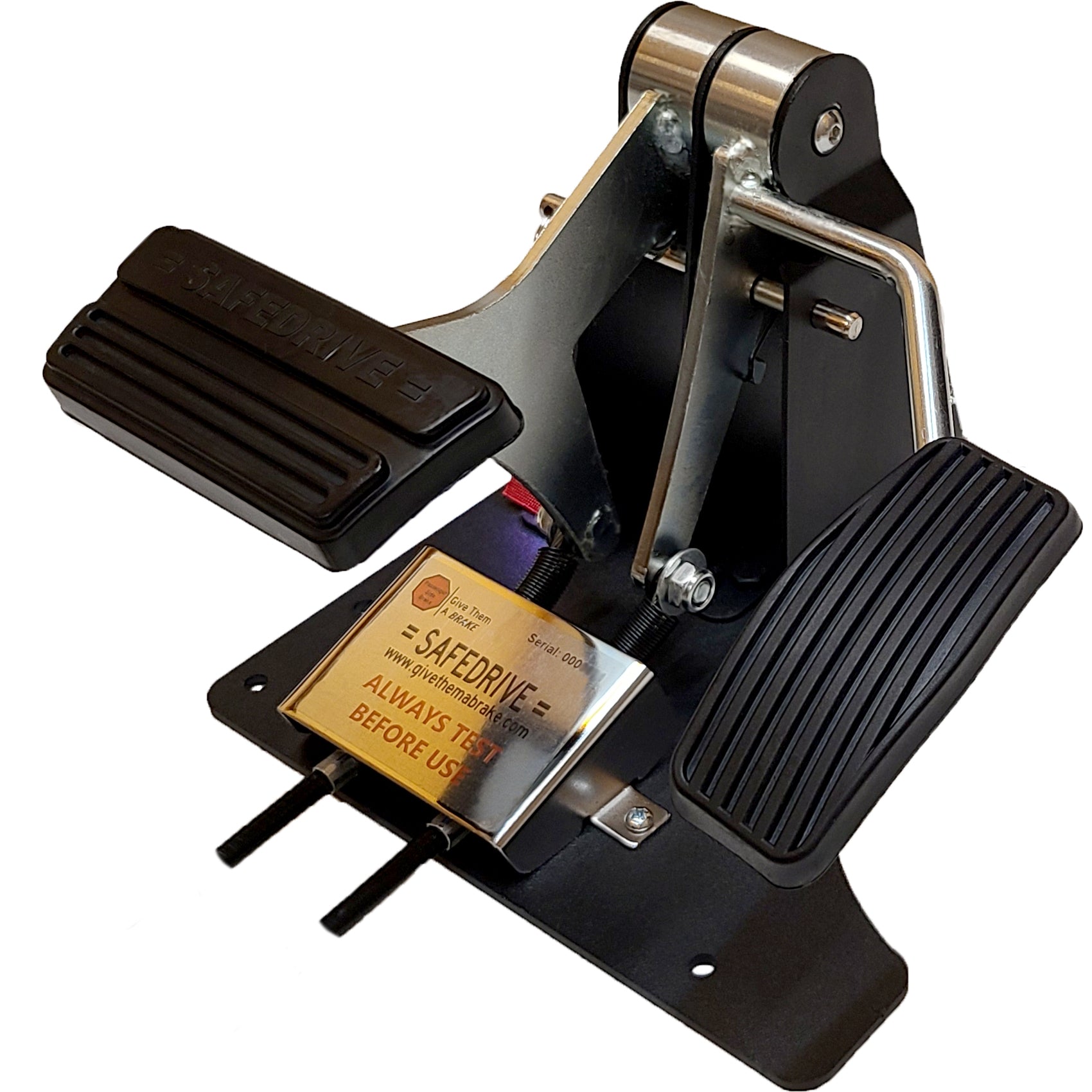 pedal pros SAFEDRIVE Pro Plus Driver Education or Postal Carrier Brake and Gas